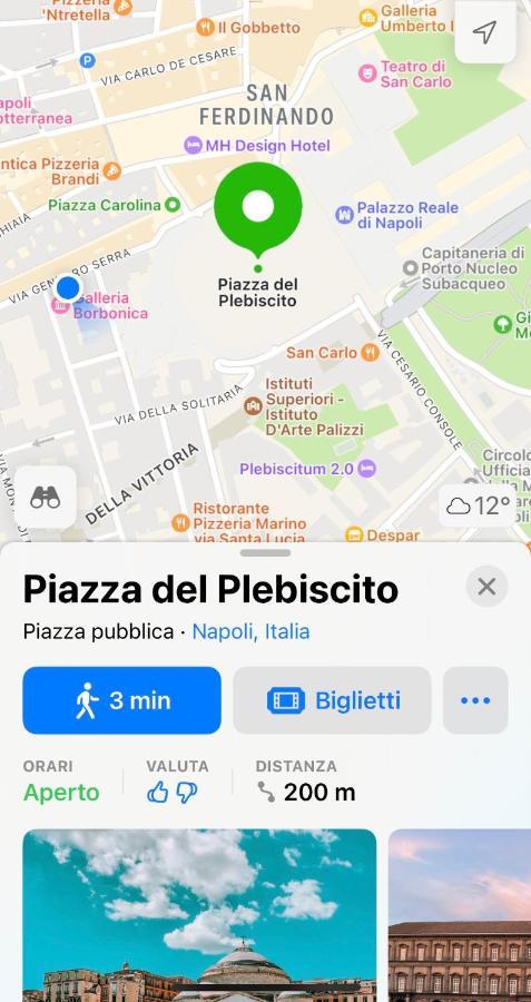 B&B Piazza Plebiscito Napoli Esterno foto